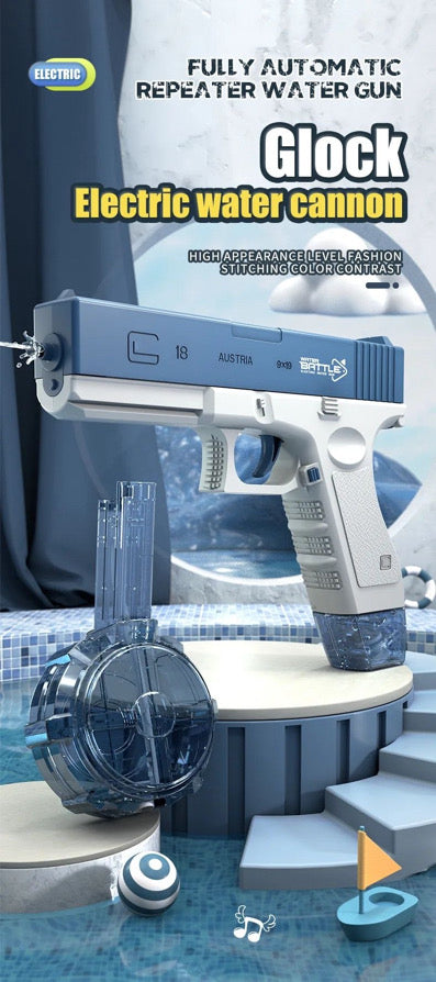 Electric Water Gun for Kids - Perfect Summer Fun with Rechargeable Charger